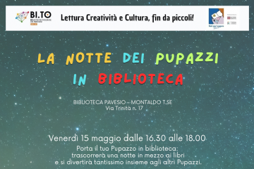 La Notte dei Pupazzi in biblioteca