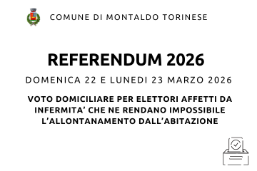 Referendum 2026 - Voto domiciliare per elettori affetti da infermità che ne rendano impossibile l'allontanamento dall'abitazione