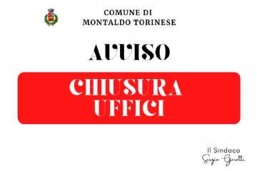 Chiusura uffici lunedì 18 Maggio 2026